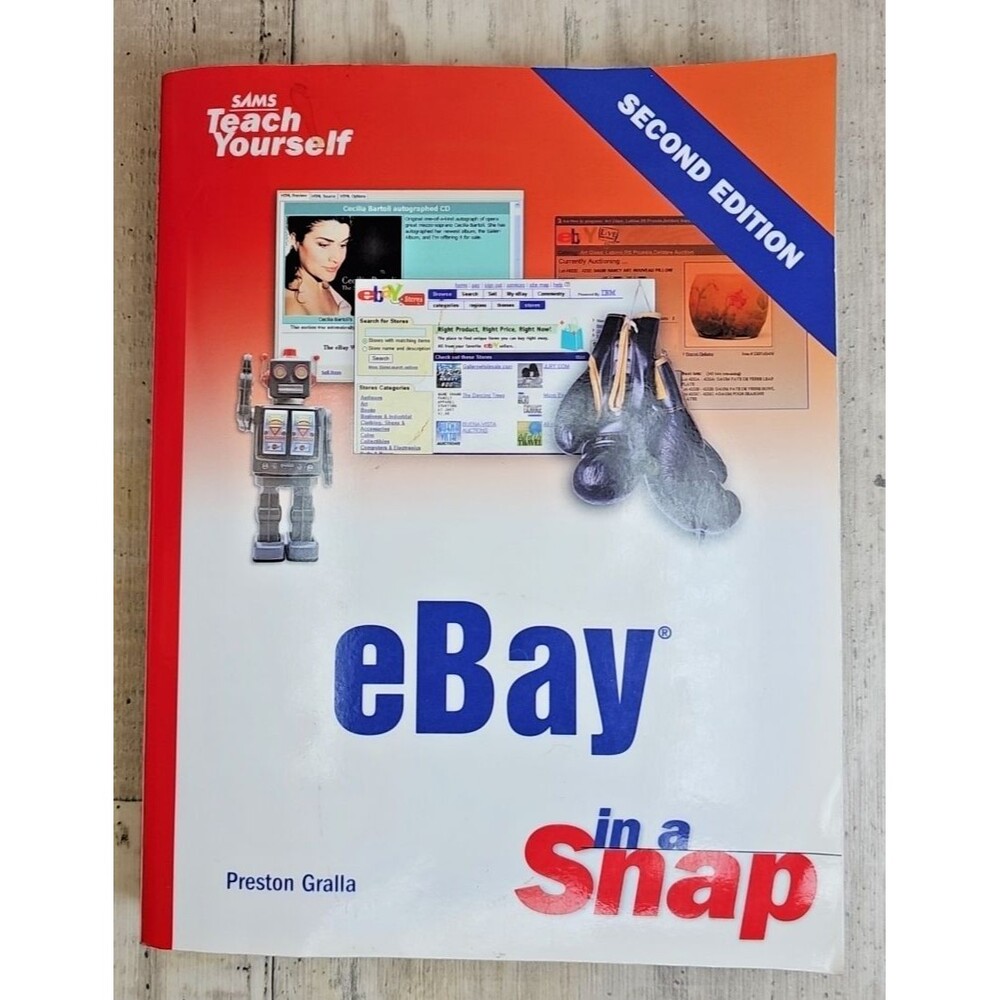 E Bay In a Snap Book Quick Guide to Selling on eBay Paperback